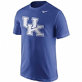 Kentucky Wildcats Nike Logo WEM T-Shirt - Royal Blue,baseball caps,new era cap wholesale,wholesale hats